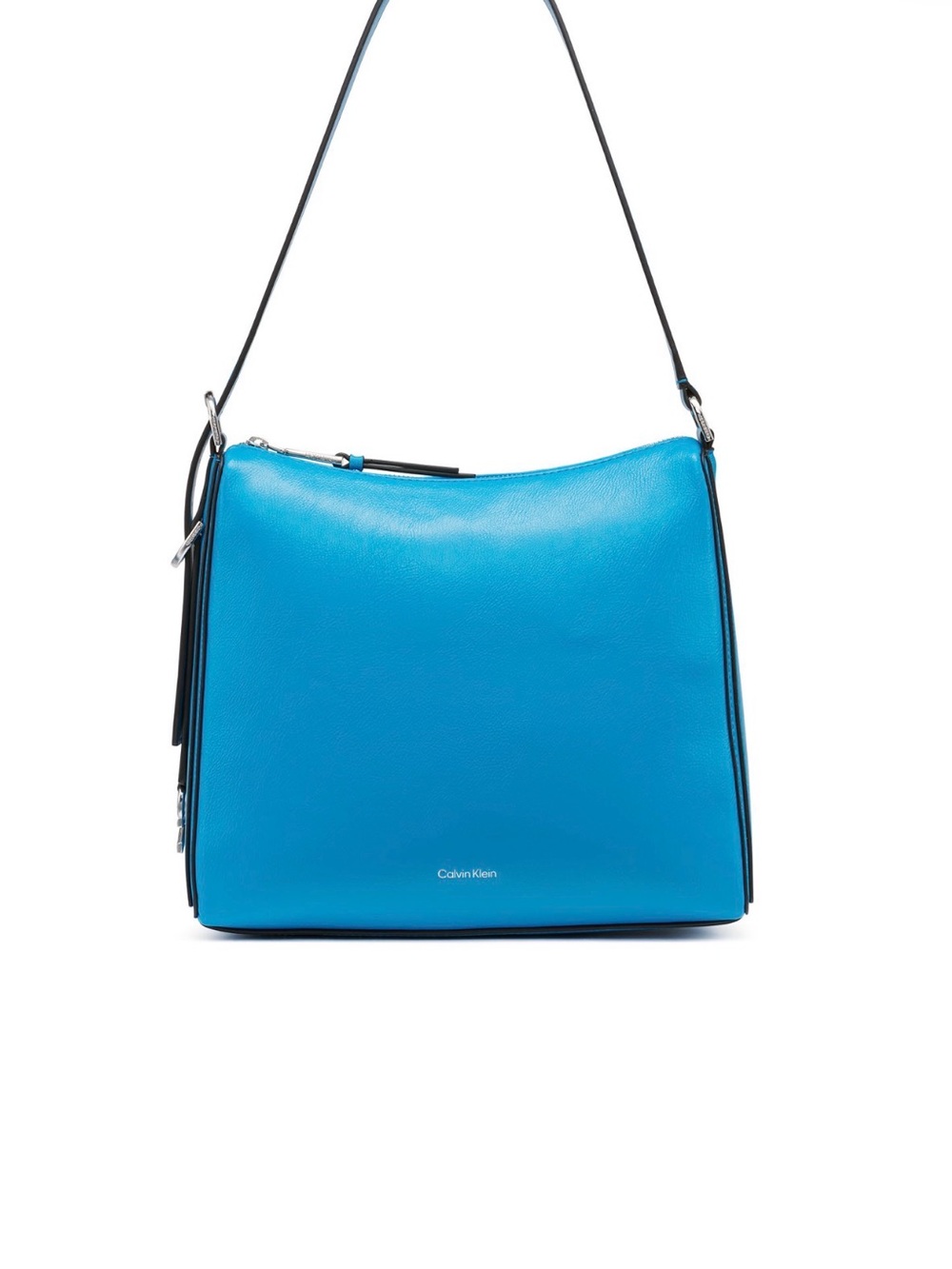 Calvin Klein Bright Turquoise Leather Shoulder Bag